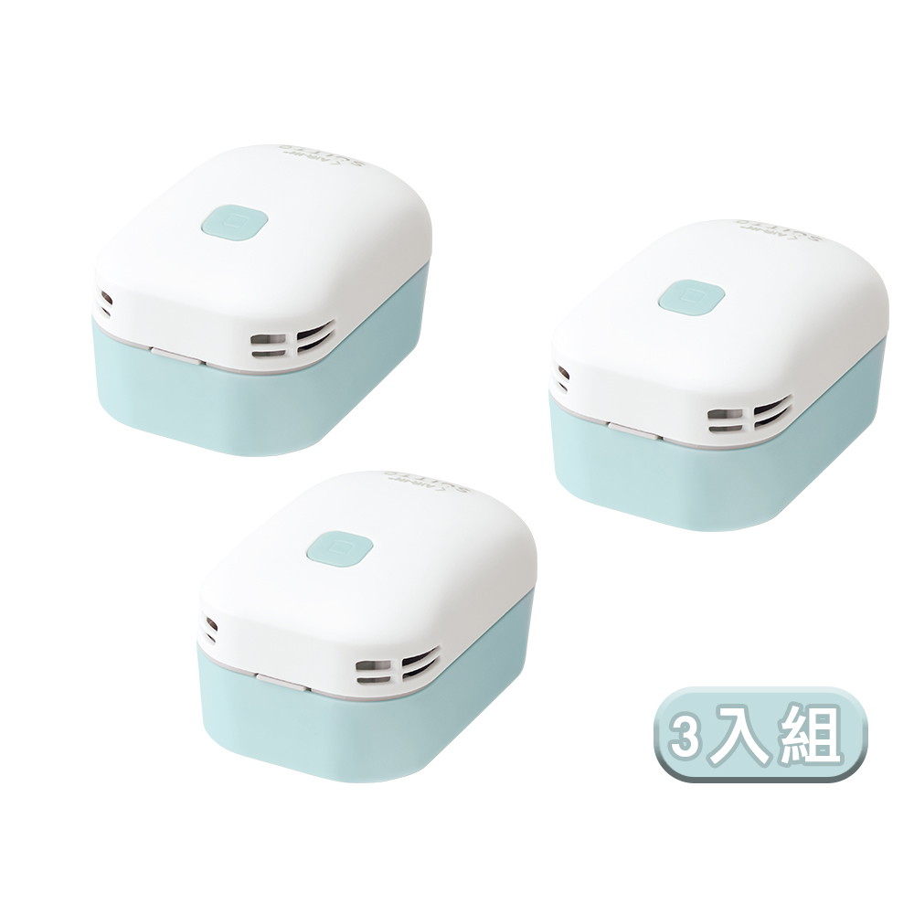 普樂士PLUS 桌上型可水洗mini吸塵器 3入組