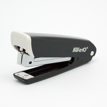 【KW-triO】N0.3 時尚站立式釘書機(鐵把)-黑