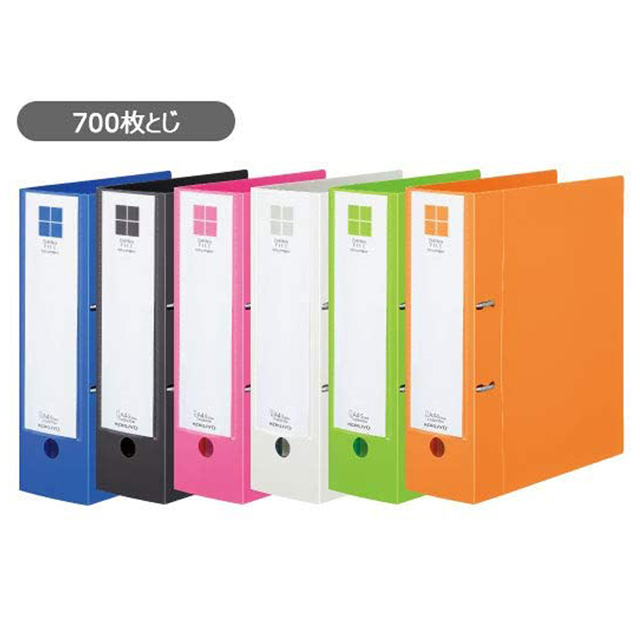 KOKUYO D型二孔文件夾(700張收納)-
