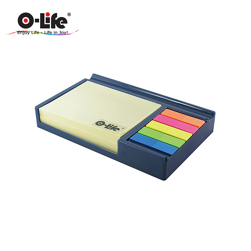 【O-Life】便條臺組(抽取式便利貼 便利貼座 N次貼 文具用品 辦公用品 禮品)