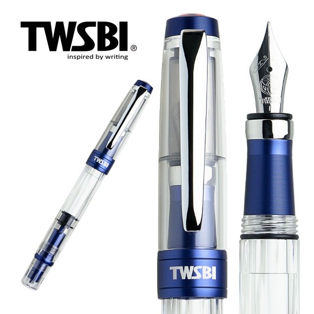 台灣 TWSBI 三文堂《580AL R 系列鋼筆》海軍藍