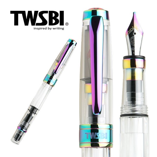 台灣 TWSBI 三文堂《580 系列鋼筆》彩虹