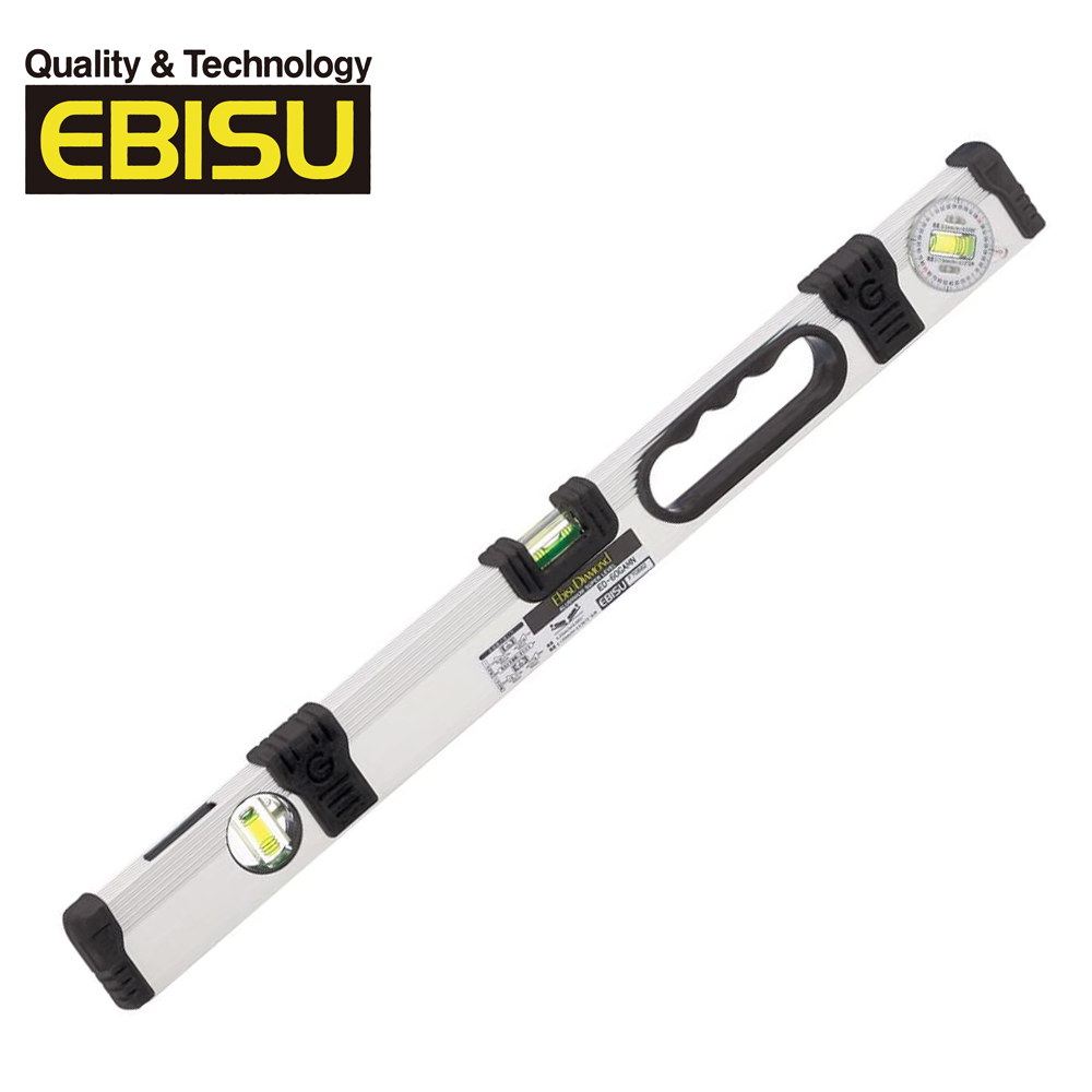 EBISU Mini系列 - G 耐撞可調水平尺(無磁)600mm