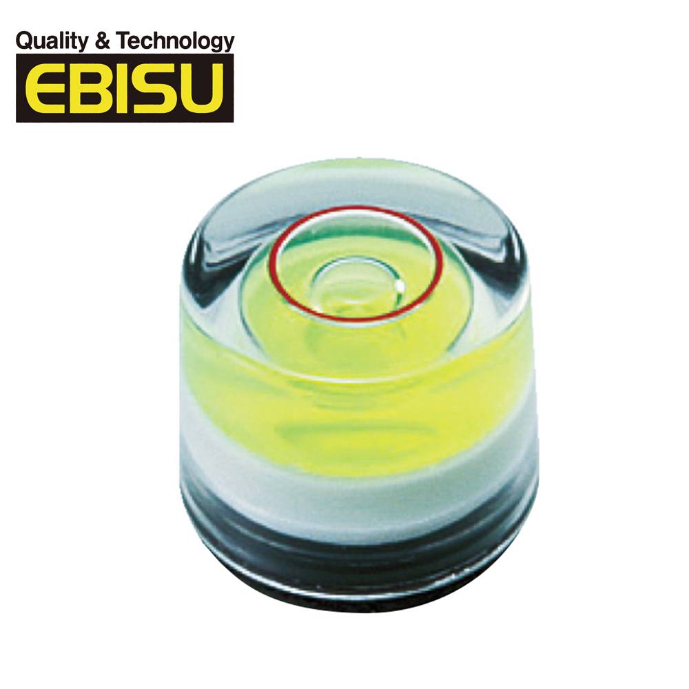EBISU Mini系列 - 丸型水平氣泡管(有磁) 12×9.7mm