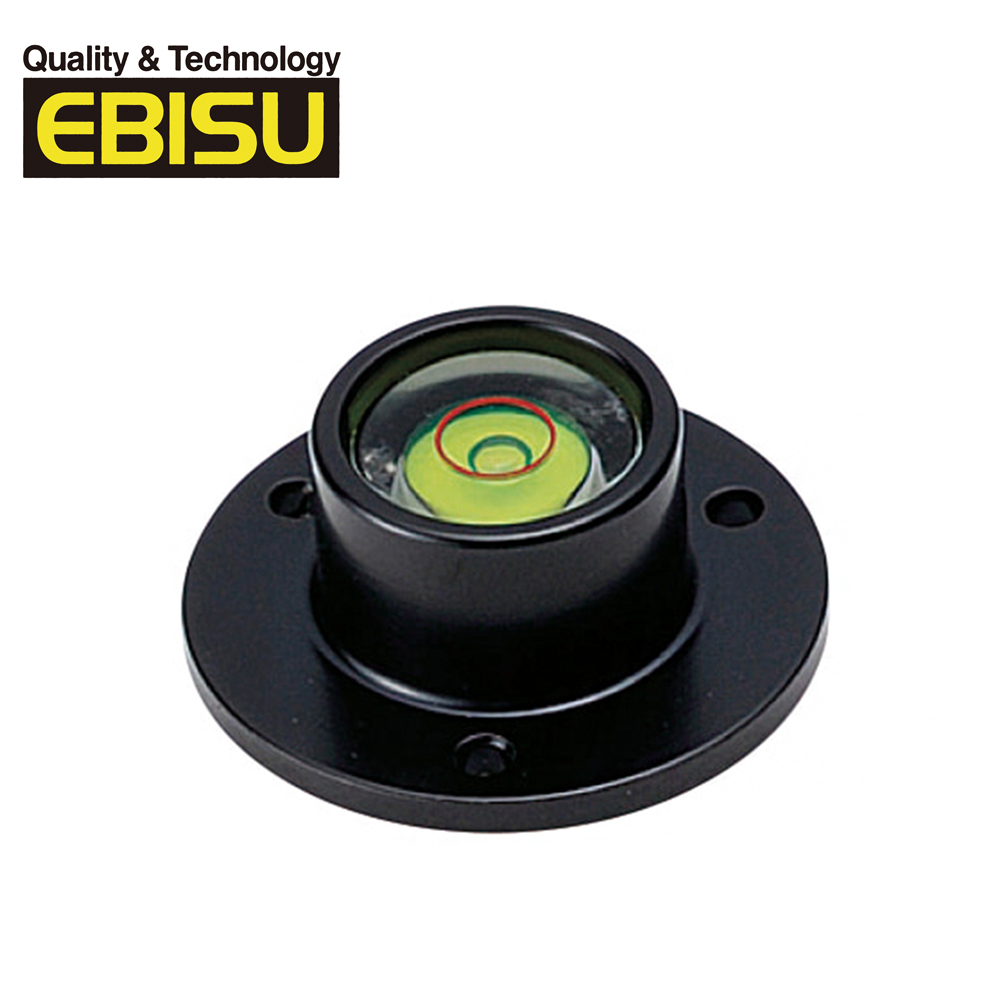EBISU Mini系列 - 丸型水平氣泡管-鋁框 28×11.5mm
