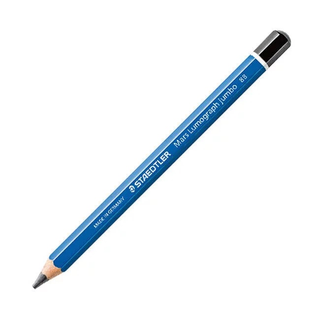德國 施德樓 STAEDTLER 頂級藍桿超寬素描鉛筆 MS100 J 10支