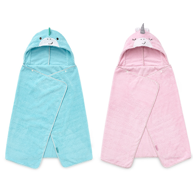 【奇哥】吸濕速乾造型浴袍巾(2色選擇)