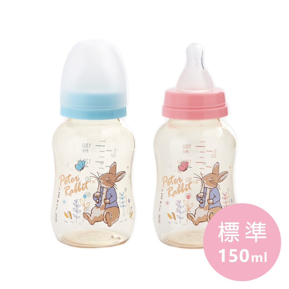 【奇哥】比得兔PPSU標準奶瓶-150ml (2色選擇)