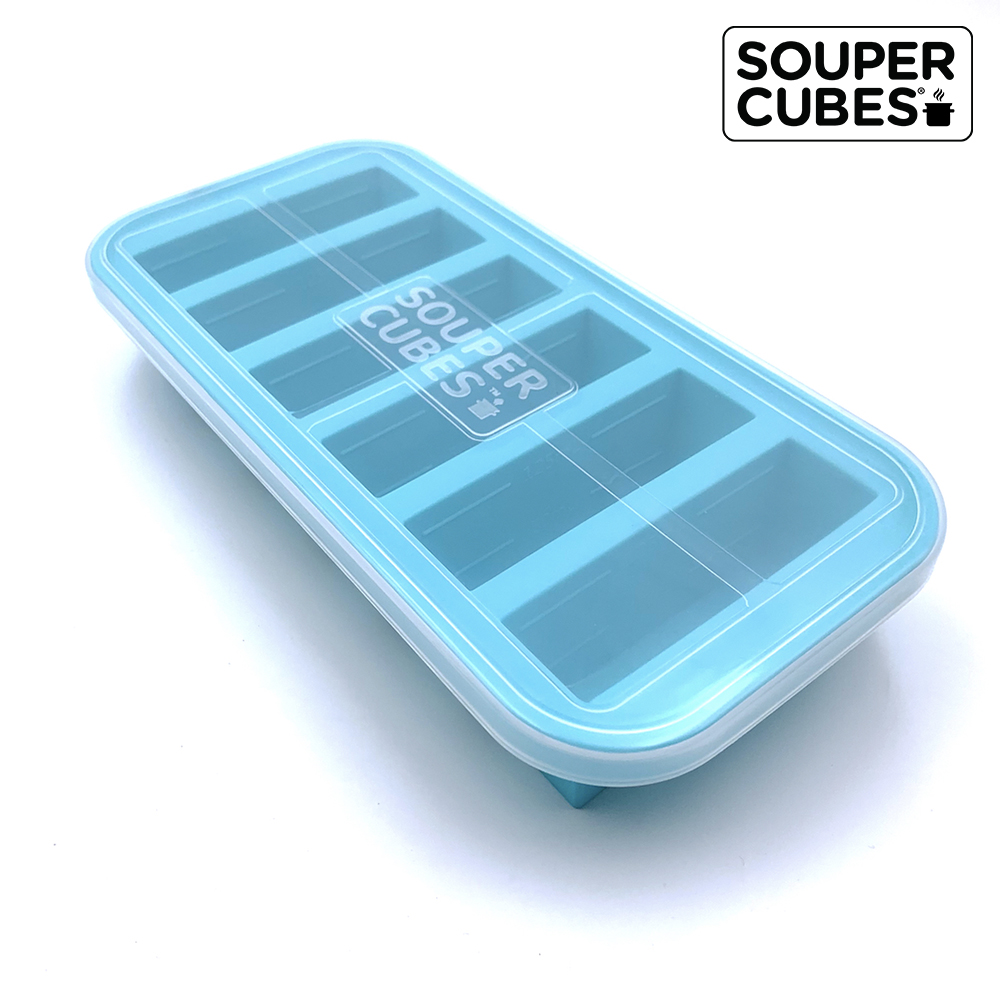 【Souper Cubes】多功能食品級矽膠保鮮盒6格(125ML/格)