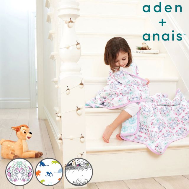 【Aden & Anais】經典四層紗厚毯 (迪士尼3款)