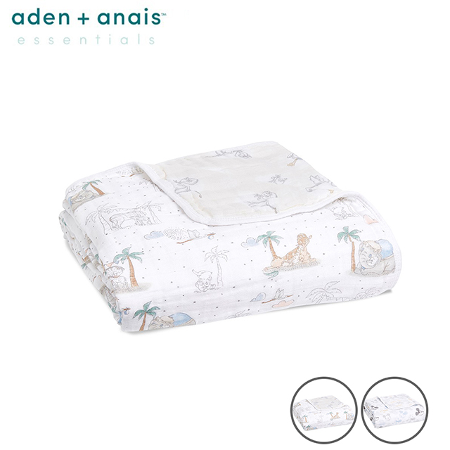 【Aden & Anais】迪士尼經典四層紗厚毯(2款)