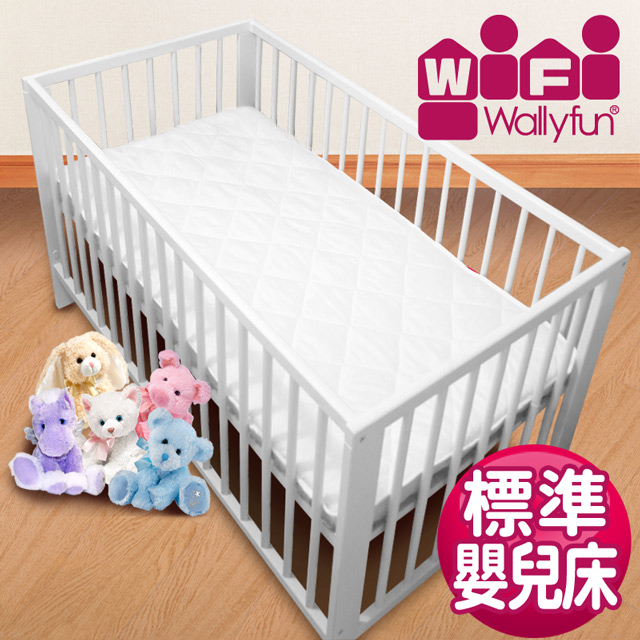 WallyFun 保潔墊 - 嬰兒床用保潔墊120X60CM★台灣製造，採用遠東紡織聚酯棉★