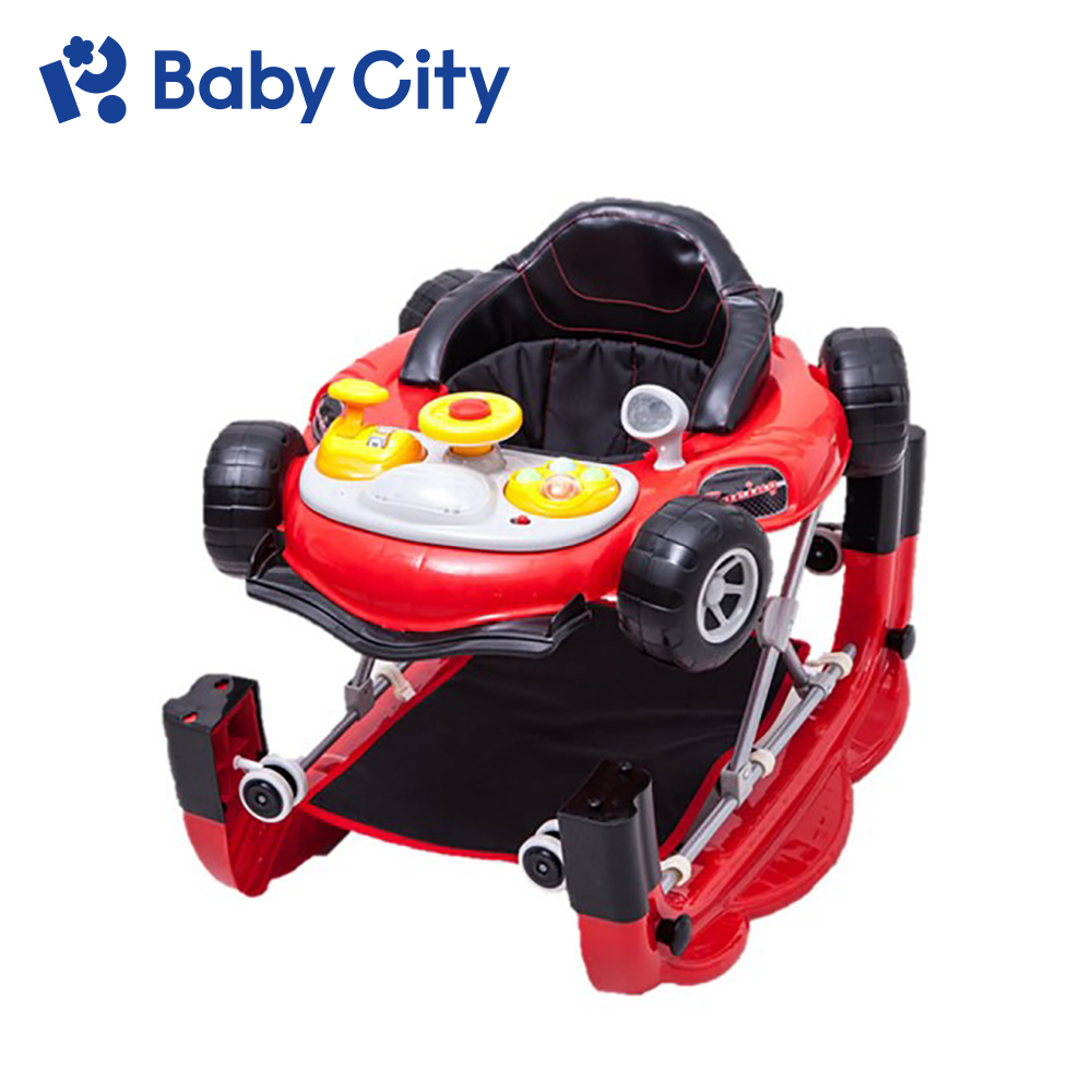 【Baby City 娃娃城】2 IN 1 MINI超跑型學步車