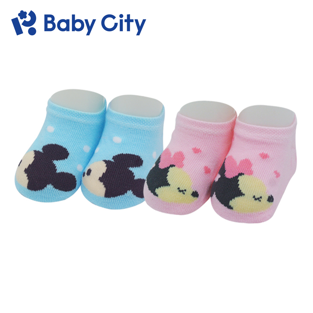 【Baby City娃娃城】迪士尼魔術隱型襪2雙入(米奇.米妮)