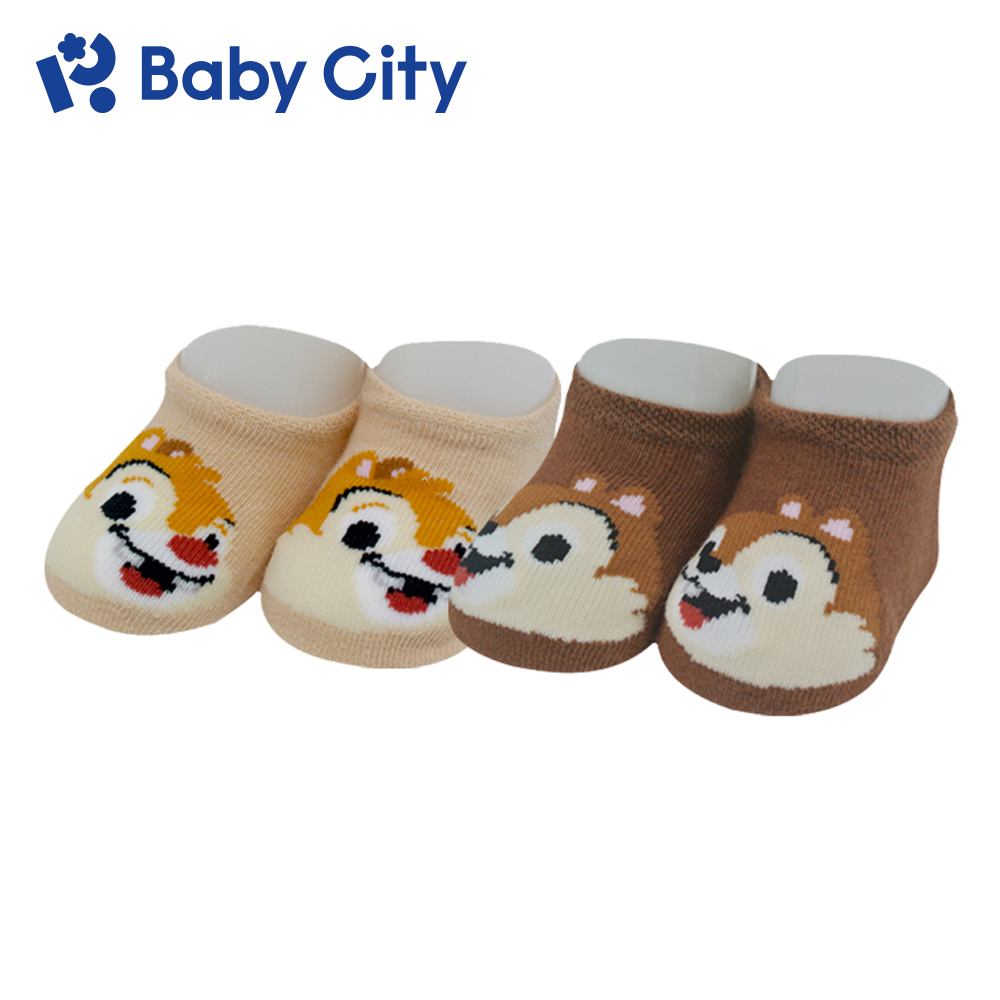 【Baby City娃娃城】迪士尼魔術隱型襪2雙入(奇奇.蒂蒂)