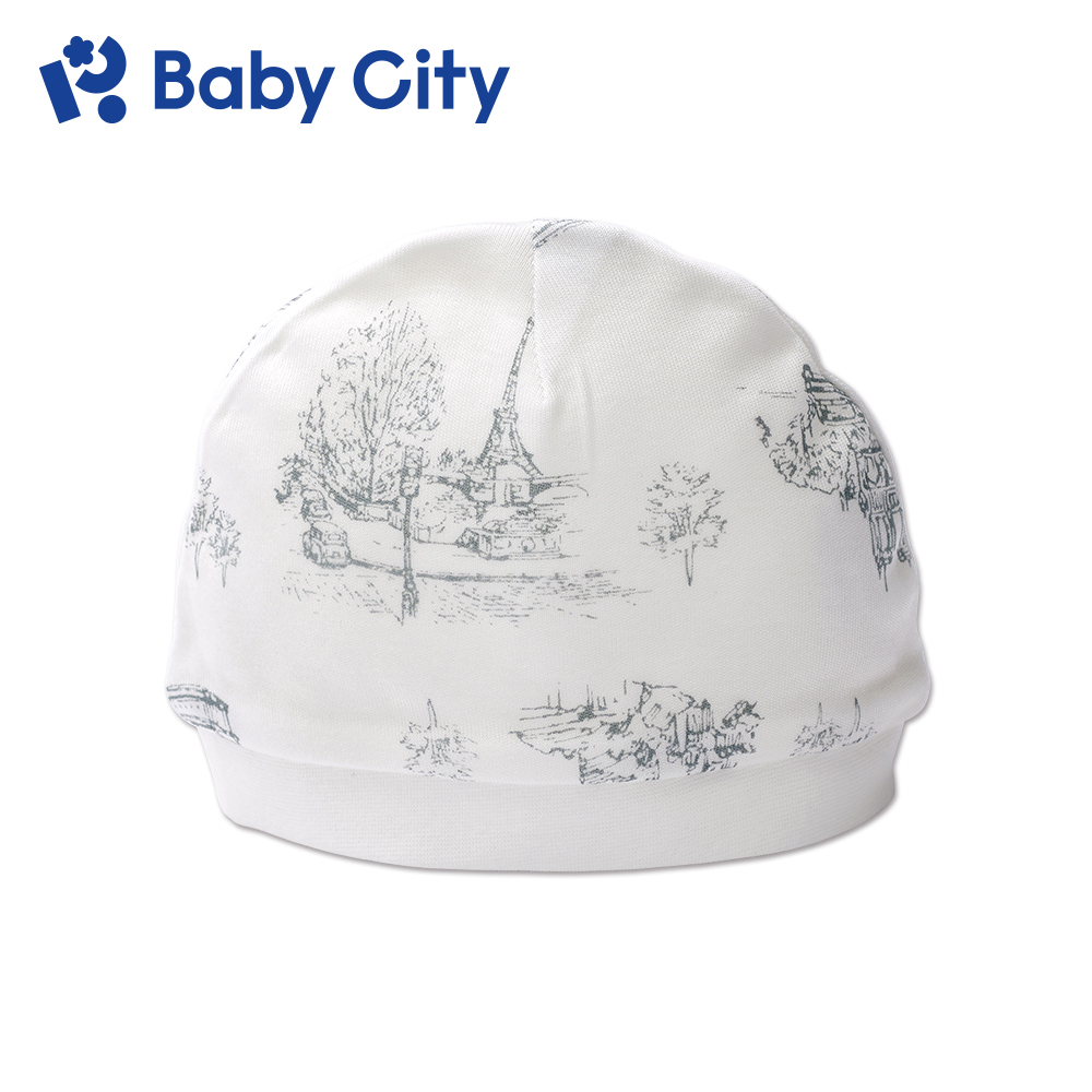 【Baby City 娃娃城】天絲棉帽子/歐洲白