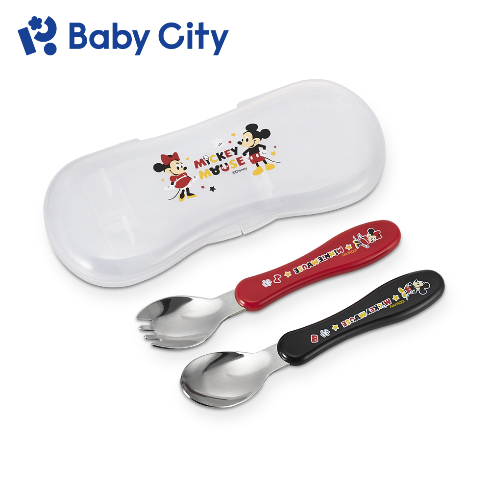 【Baby City 娃娃城】迪士尼不鏽鋼餐具組