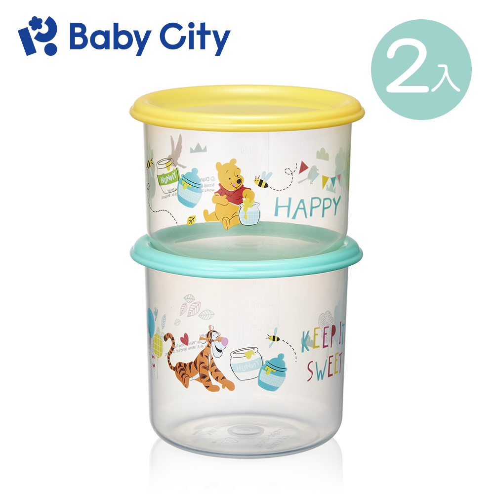 【Baby City 娃娃城】迪士尼保鮮收納盒(2入)