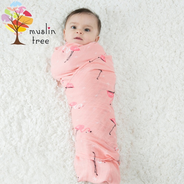 【Mesenfants】Muslin tree嬰兒多功能竹纖維雙層包巾