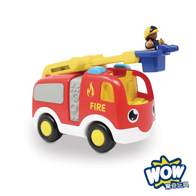 英國【WOW Toys 驚奇玩具】 雲梯消防車 恩尼