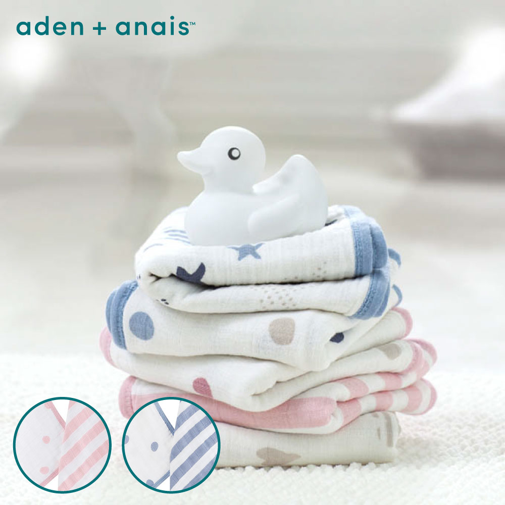 【Aden & Anais】方巾3入(2款)