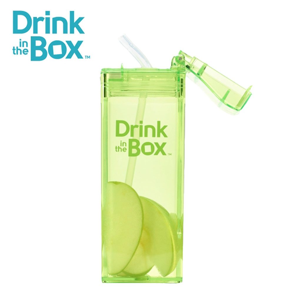 Drink in the box Tritan兒童運動吸管杯355ml-果凍綠