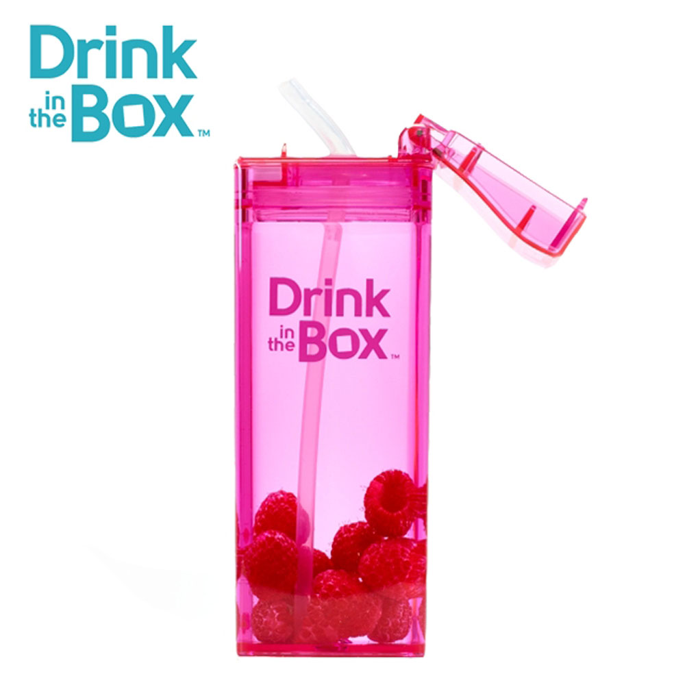 Drink in the box Tritan兒童運動吸管杯355ml-果凍粉
