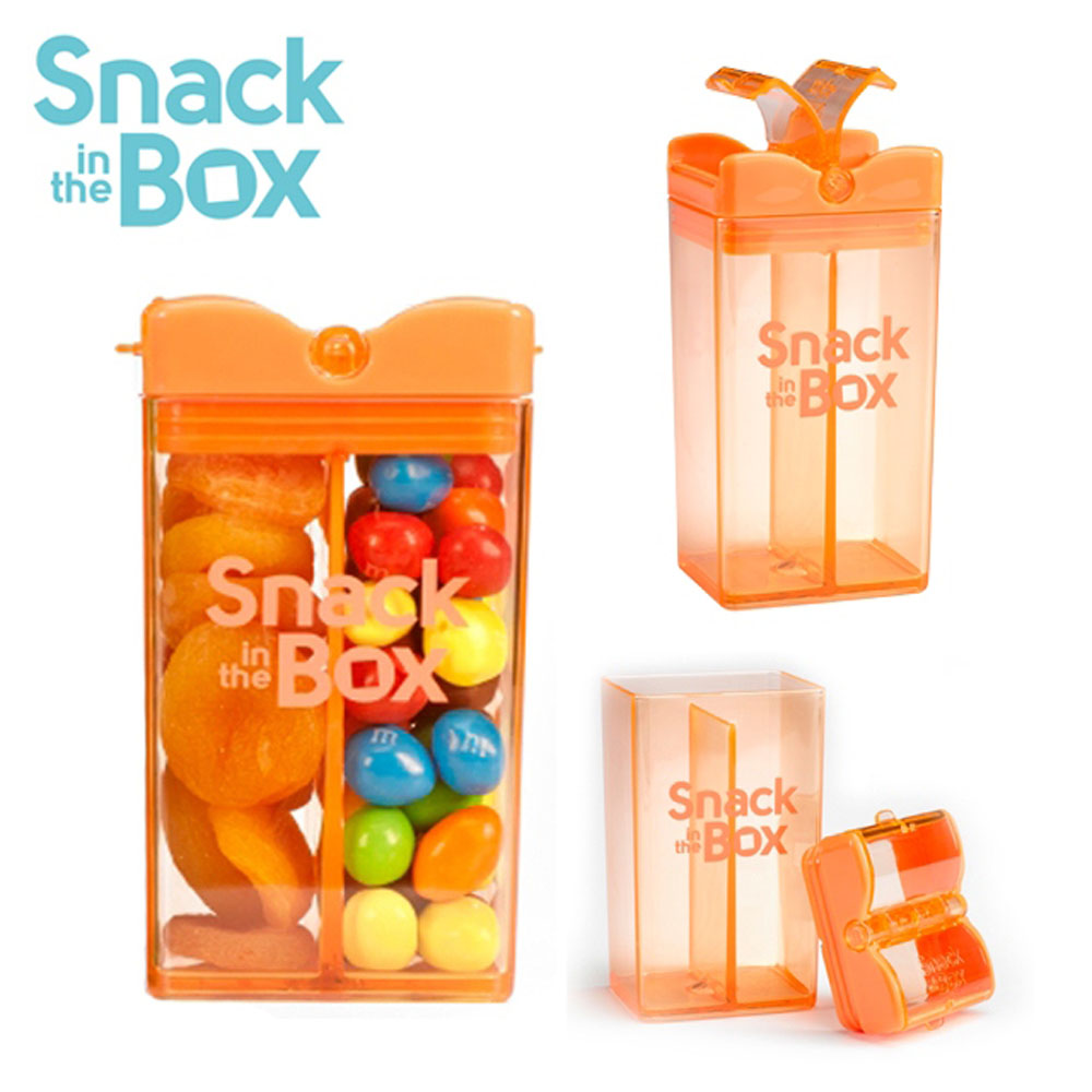 Snack in the box Tritan運動點心隨身罐-果凍橘