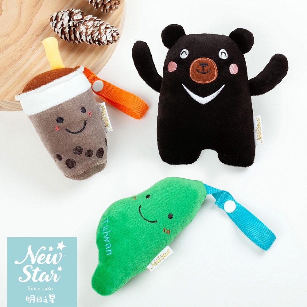 NewStar 台灣特色 安撫手搖鈴(可吊掛)嬰兒寶寶玩偶玩具。MIT台灣製造