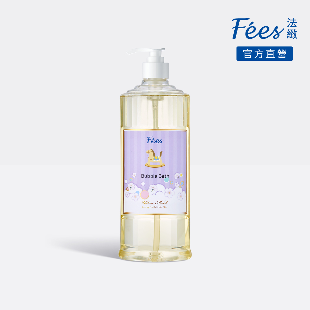 Fees 嬰兒柔護泡泡露-白麝香 600ml