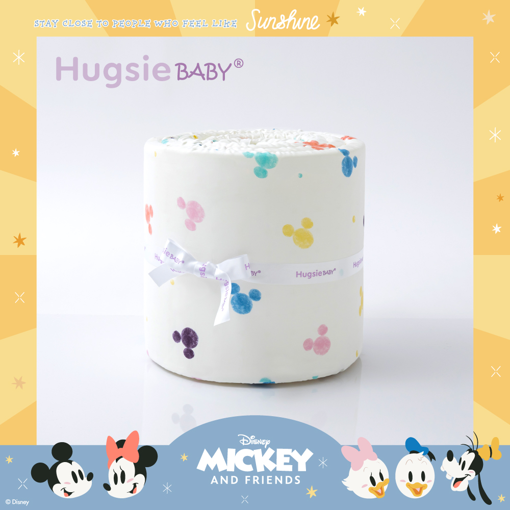 HugsieBABY 防撞嬰兒床圍-繽紛米奇系列(300公分)