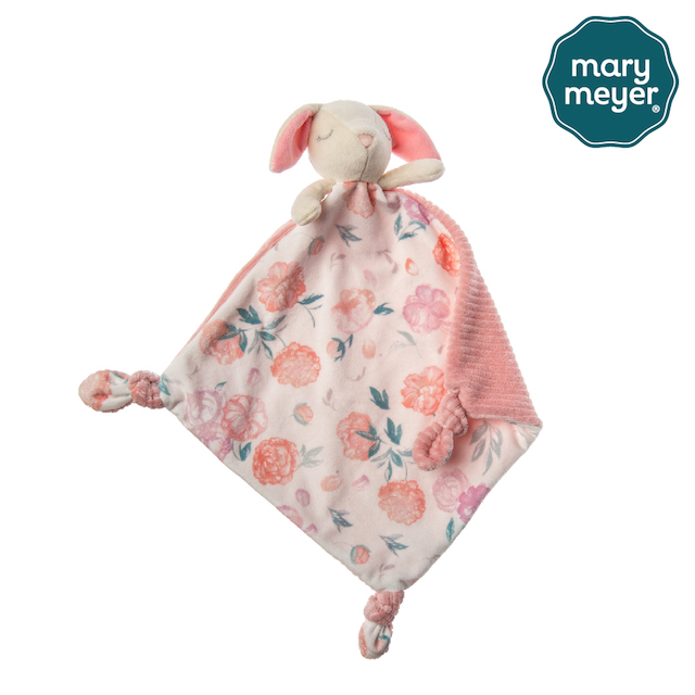 【Mary Meyer美國蜜兒】柔軟安撫巾-粉粉兔寶