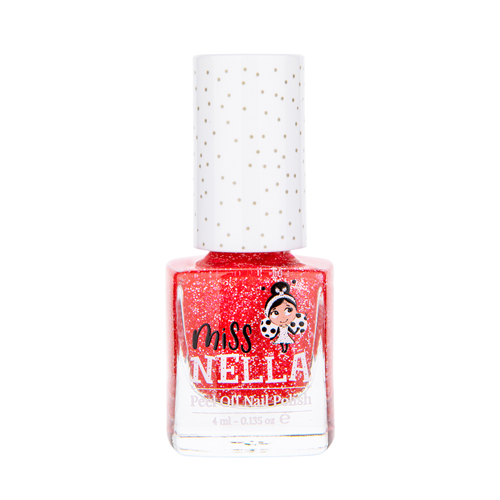 英國【Miss NELLA】兒童水性可撕式安全指甲油-蘋果氣球 (MN48)