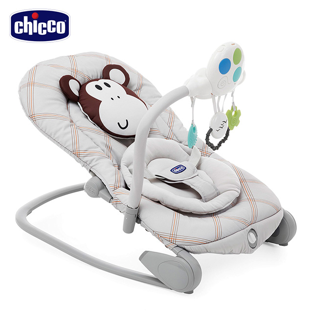 【chicco】Balloon安撫搖椅探險版-小猴子