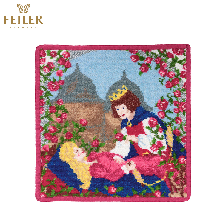 【Feiler】睡美人方巾(25x25)
