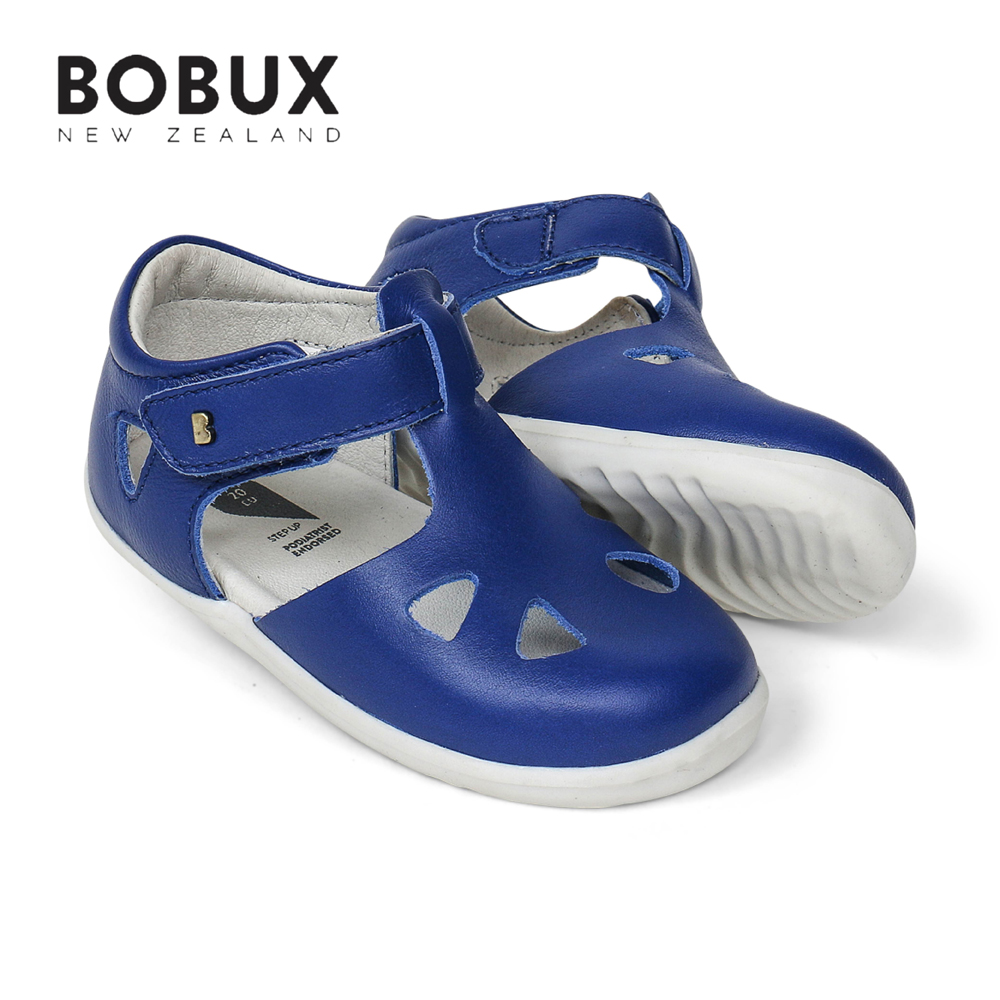 【Bobux】第二階段幼童快乾涼鞋-包頭洞洞藍莓(二款尺寸)