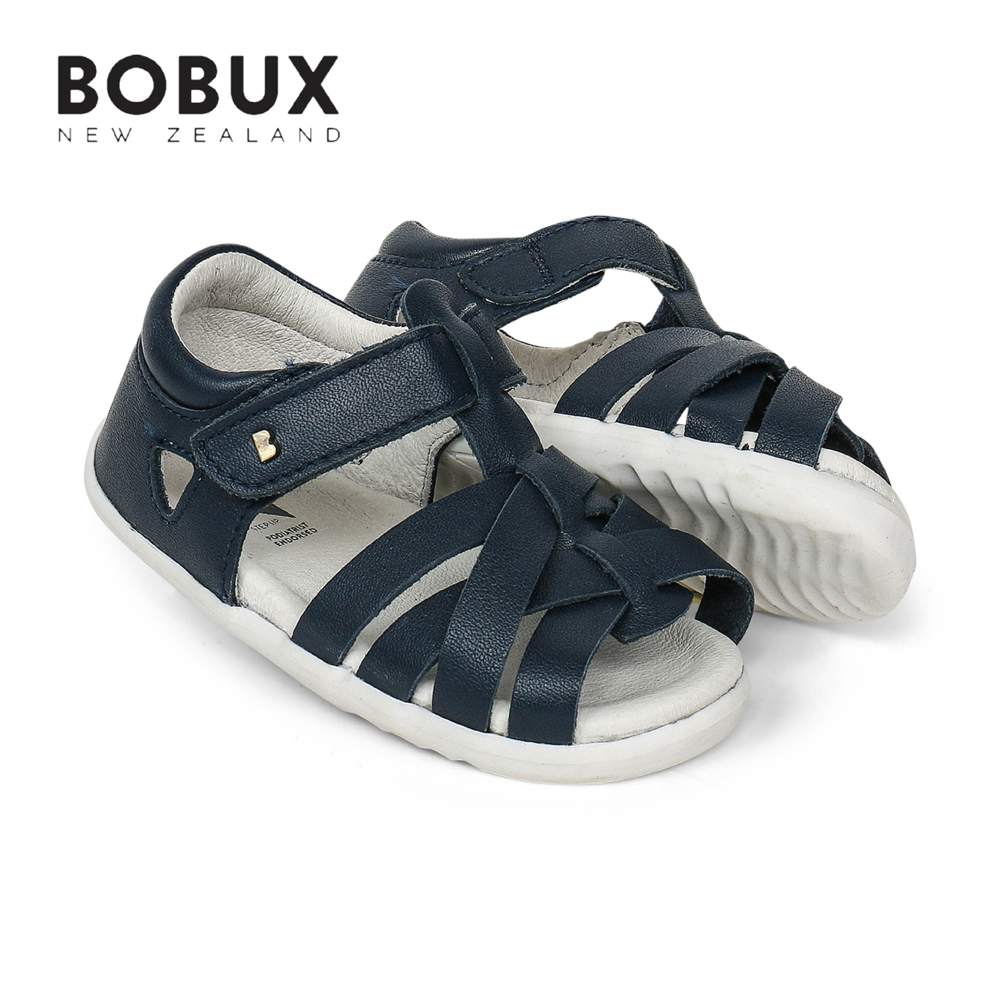 【Bobux】第二階段幼童快乾涼鞋-熱帶風情海軍藍(二款尺寸)