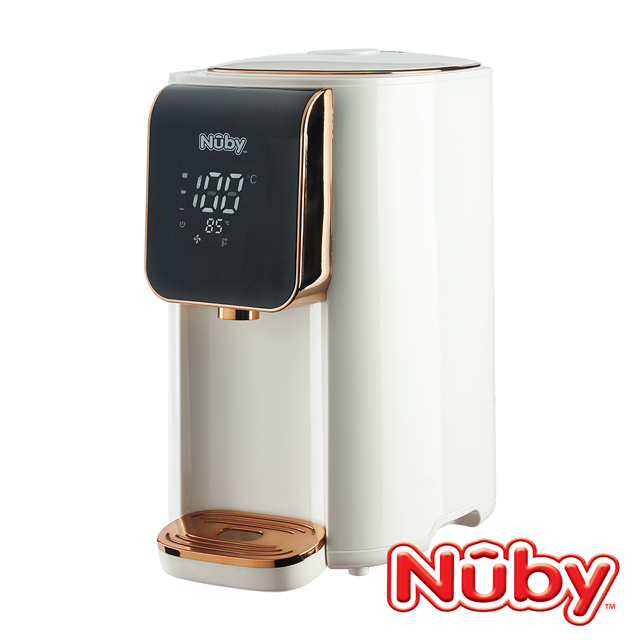 Nuby 智能七段定溫調乳器-純淨白