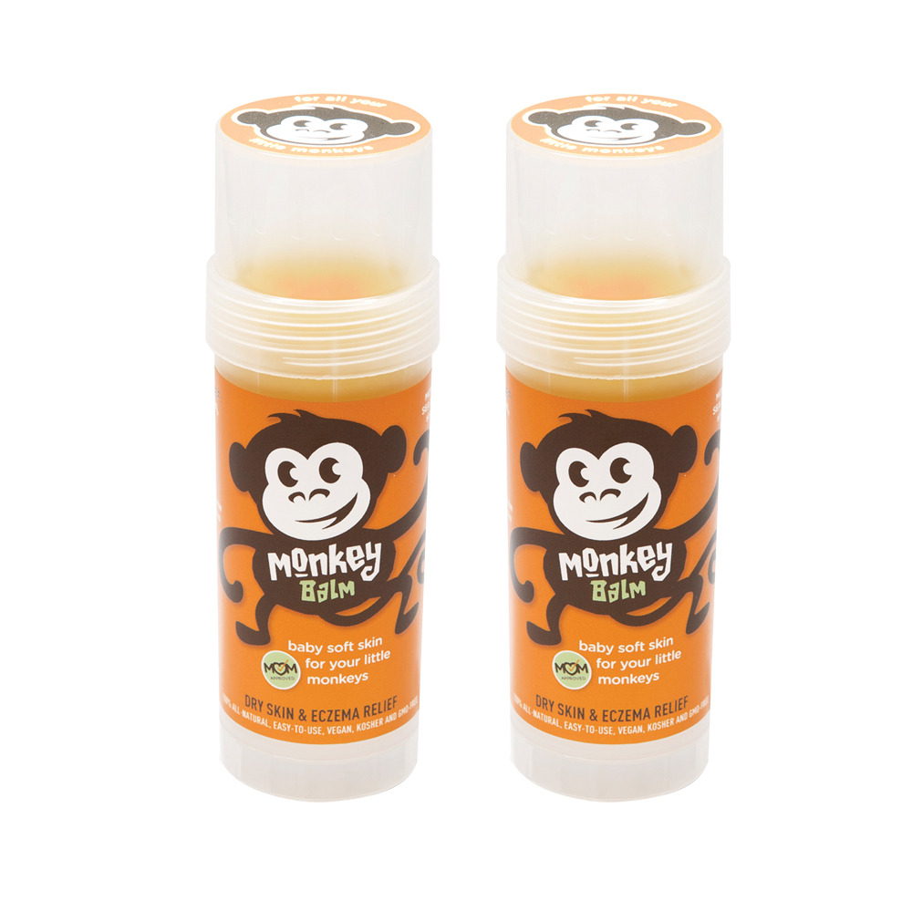 Monkey Balm | Monkey棒雙組合包裝 乾癢修護小幫手 舒緩濕疹 美國原裝進口