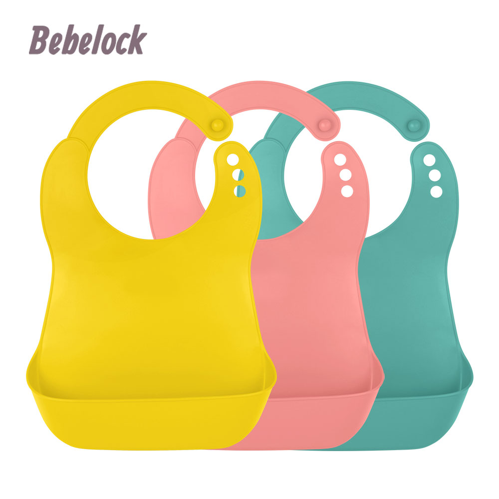 BeBeLock 口袋型防水圍兜 (2入組)