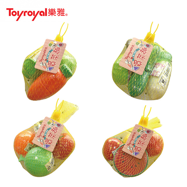 【Toyroyal 樂雅】家家酒玩具-蔬果組合(4款)