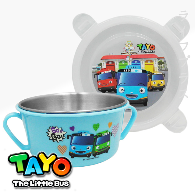 TAYO-不鏽鋼雙耳隔熱餐碗-450ml