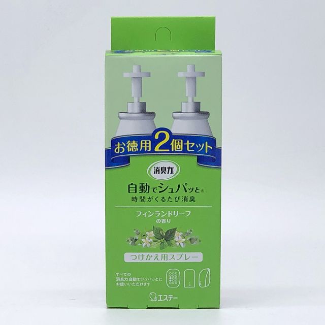 日本 雞仔牌 自動除臭機補充瓶(芬蘭葉香/39ML/2入)(9065)