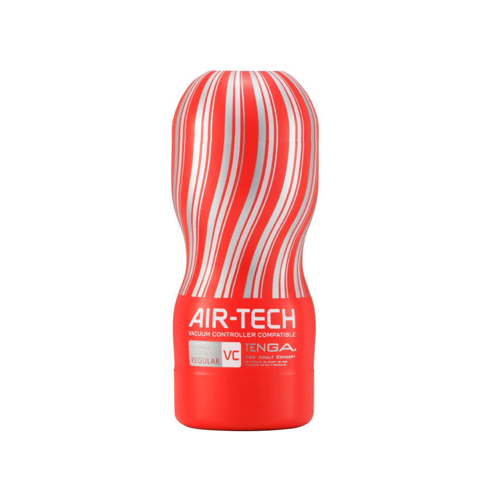 【TENGA 日本正規品】AIR-TECH 高真空 重複性使用飛機杯 VC對應版 標準紅