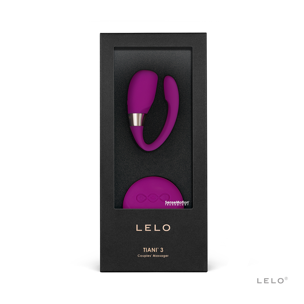 瑞典LELO-Tiani蒂阿妮 3代 遙控情侶共震按摩器-迷惑紫