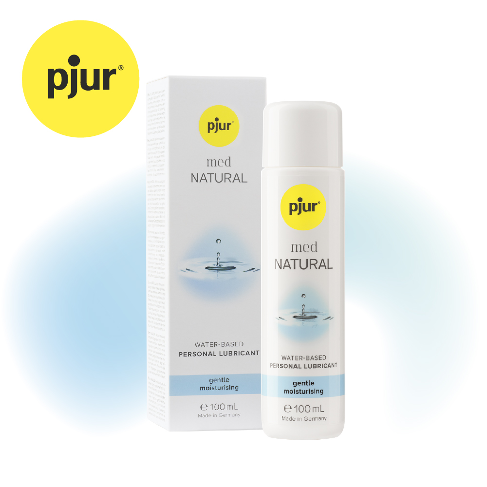 德國pjur 碧宜潤 med NATURAL glide 專業抗敏植萃保濕水性潤滑液