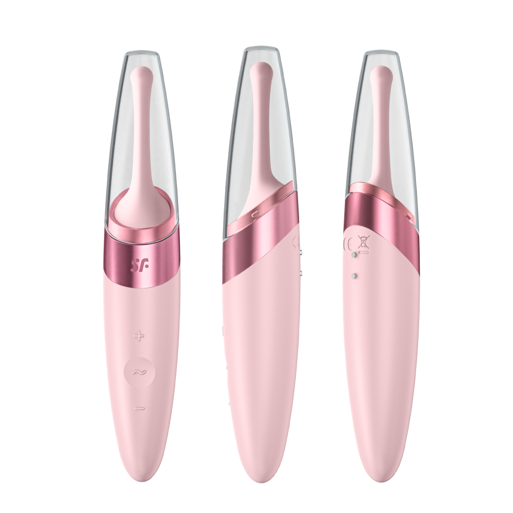 德國Satisfyer Twirling Delight 極速高潮震動按摩器 (粉紅)
