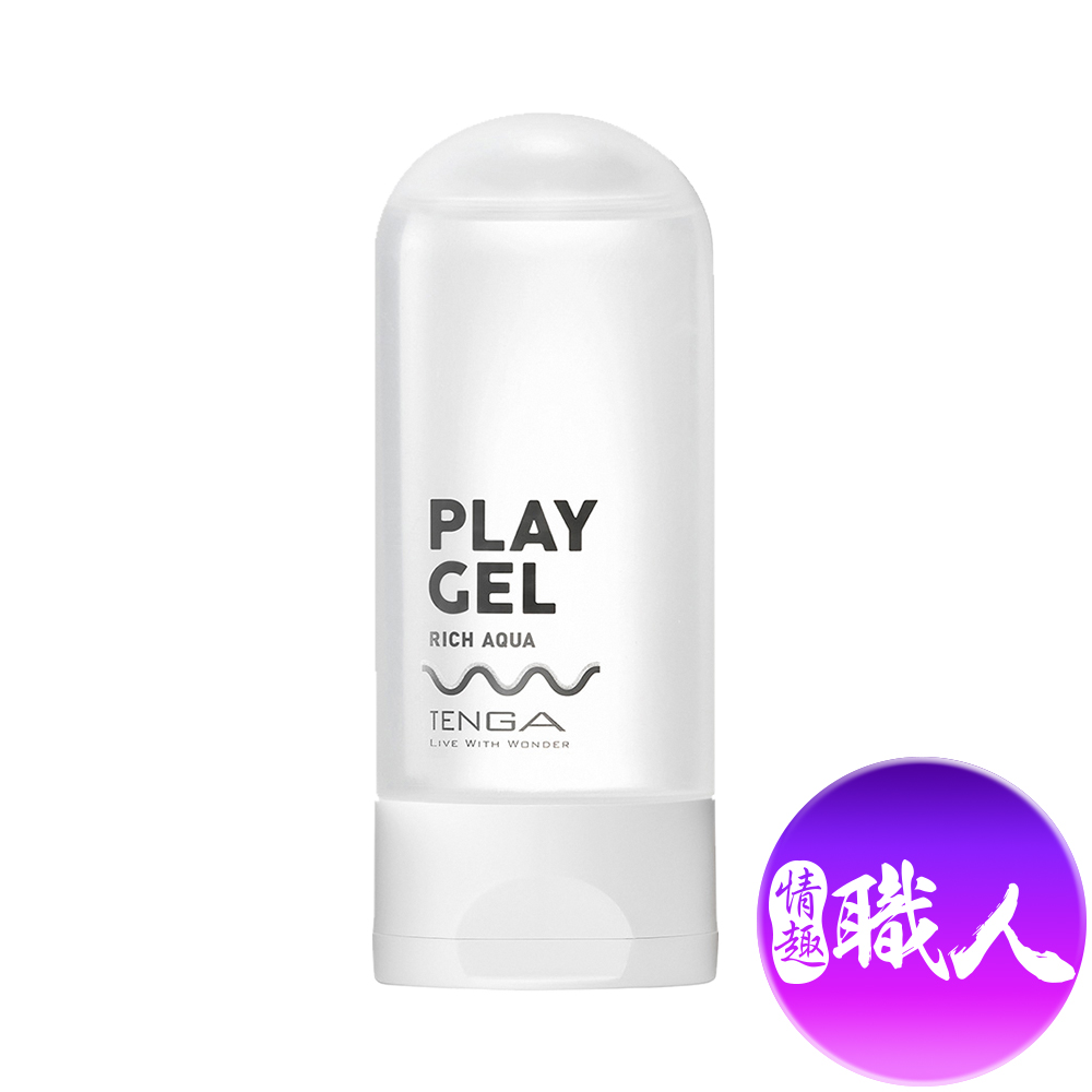 日本TENGA PLAY GEL 潤滑液 160ml RICH AQUA 濃厚白