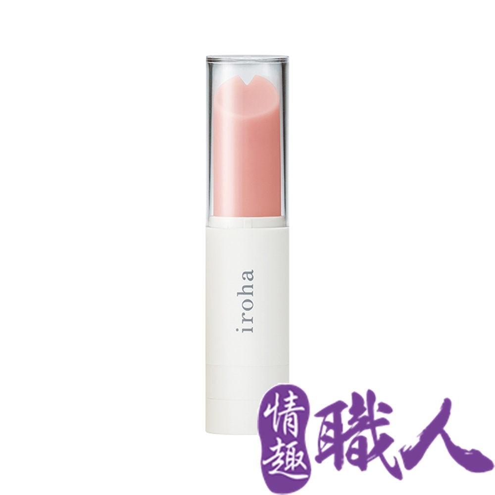 日本TENGA iroha stick 口紅造型震動按摩棒 甜心粉&白