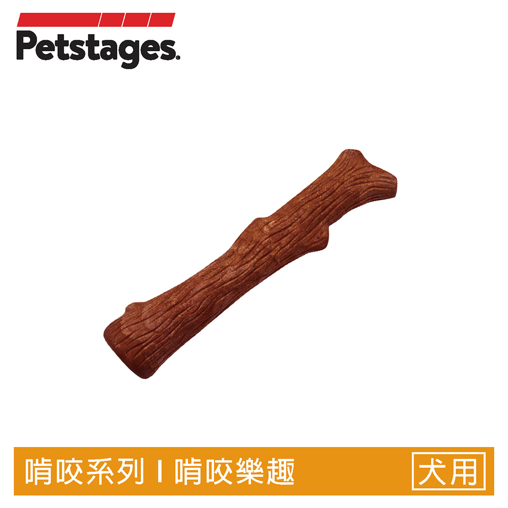 【Petstages】BBQ史迪克-S(烤肉木風味 潔牙 耐咬 寵物 狗玩具)